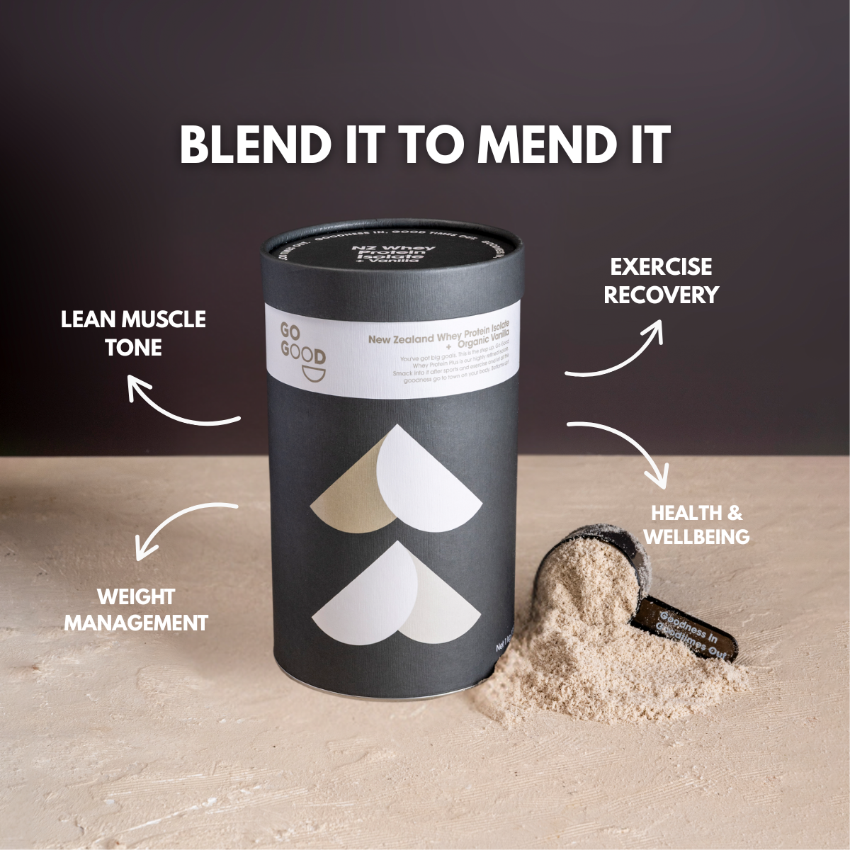 Whey Protein Isolate + Organic Vanilla