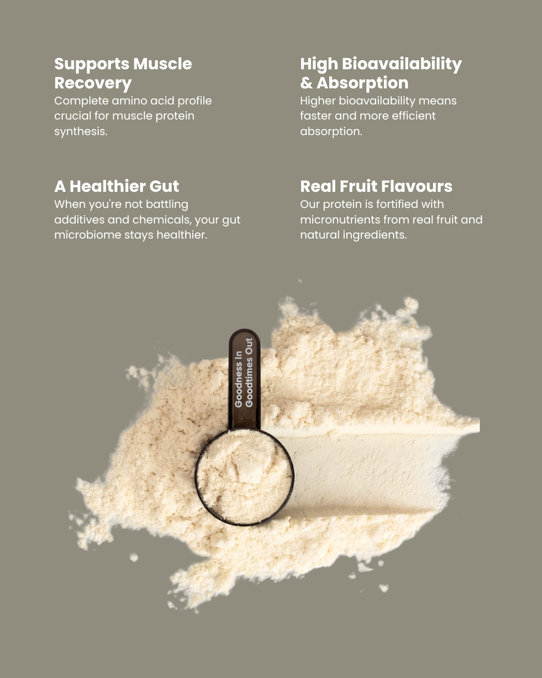 Whey Protein Isolate + Organic Vanilla
