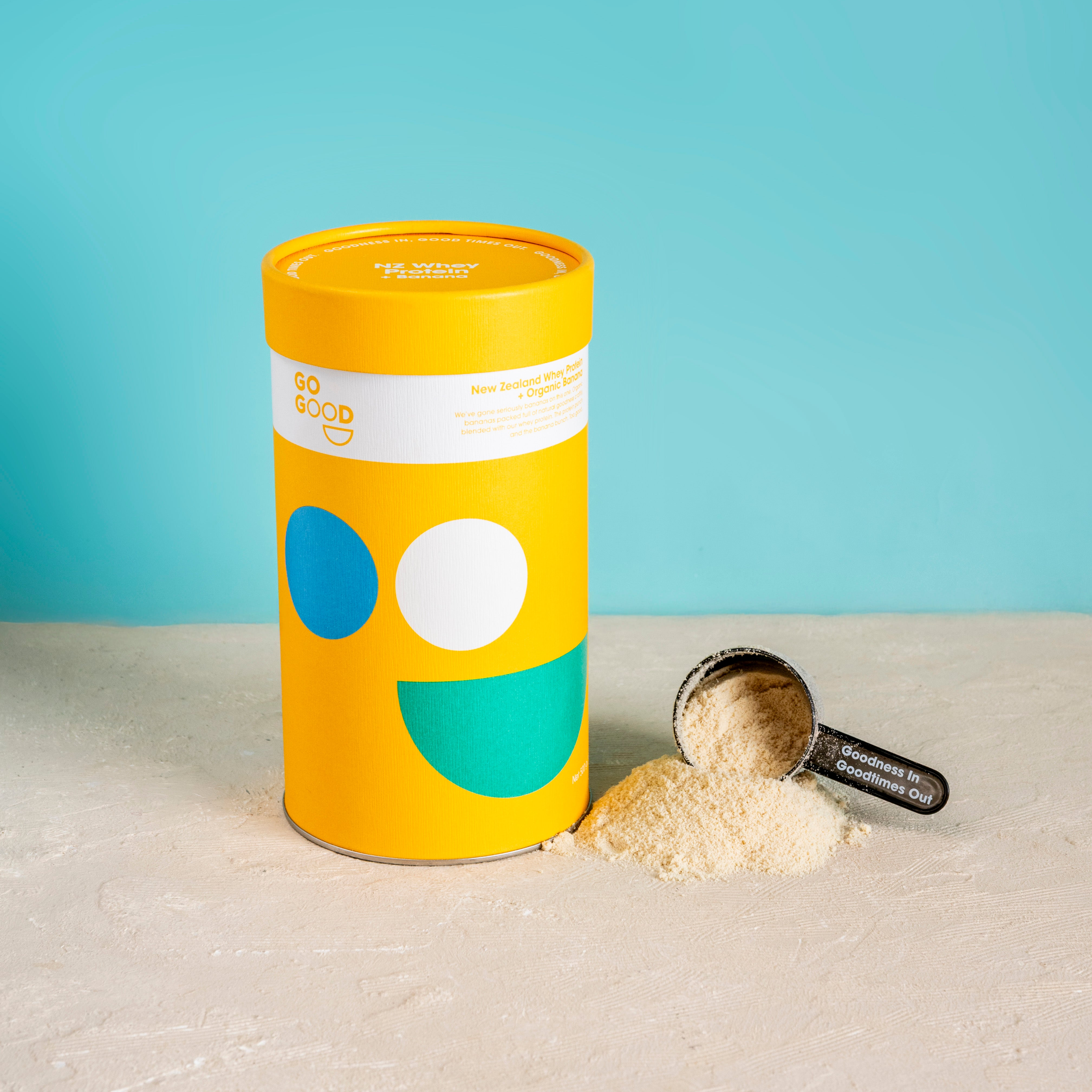 Whey Protein Powder + Organic Banana