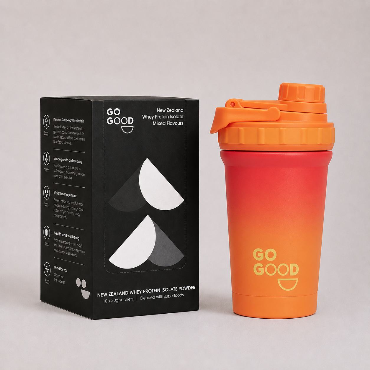 10x WPI Protein Samples + Shaker Bundle